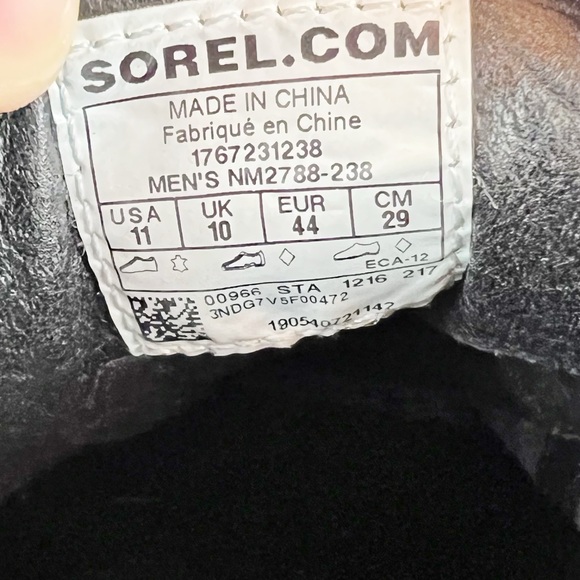 Sorel MADSON II Men's Moc Toe Waterproof Boot Size 11 Outdoor Rugged Cabincore - Picture 9 of 10